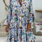 Daphne - Print-Blumenkleid
