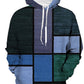 MILL - Stylischer Winter-Hoodie aus Baumwolle mit Karomuster