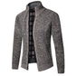 Tom polo - Stylischer Zipper-Strickpullover für Herren (italienisches Design)