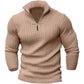 Tom polo - Stylischer Zipper-Pullover für Herren (italienisches Design)