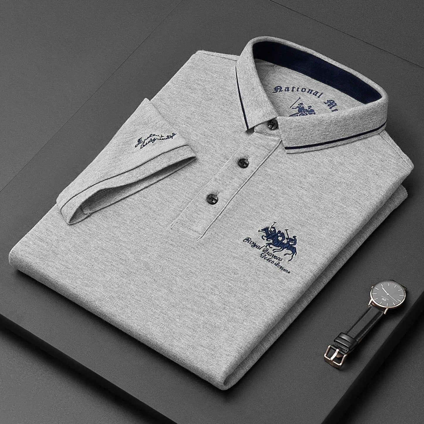 Theologem | besticktes polohemd