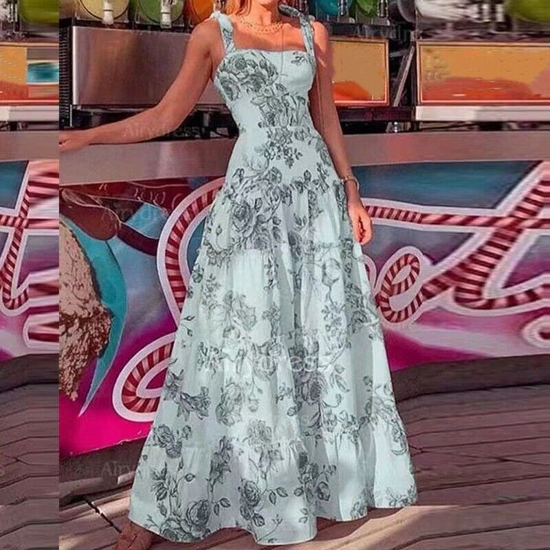 Claudia - Maxikleid mit Blumenmuster