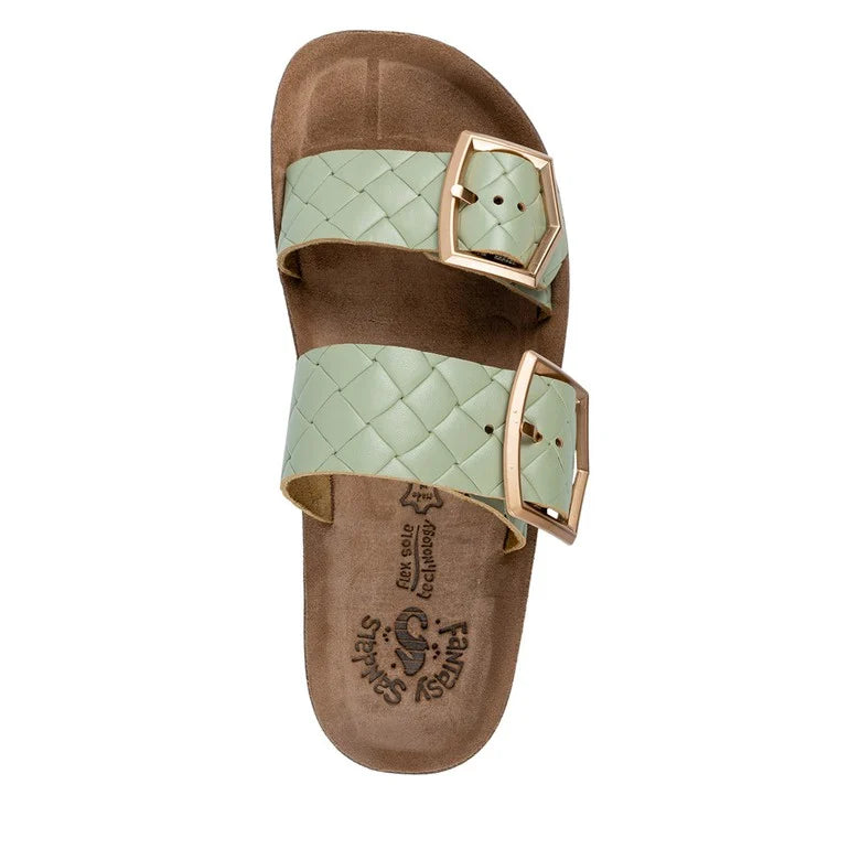 KAYLIE - Bequeme Slip On Sandalen mit Fußkorrektionsfunktion