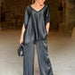 Britt - Zweiteiliges Satin-Set