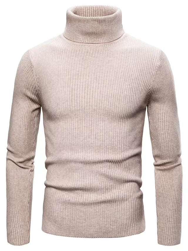 Tom polo - stylischer woll-pullover für herren (italienisches design)