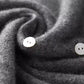 StrickSinn® - Einfacher einfarbiger Pullover mit langen Ärmeln