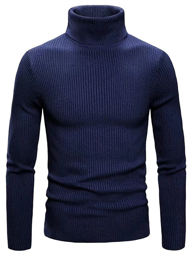 Tom polo - stylischer woll-pullover für herren (italienisches design)