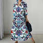 Eleanor - Bedrucktes Retro-Kleid