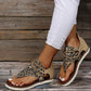 Josephine - Bedruckte Sandalen