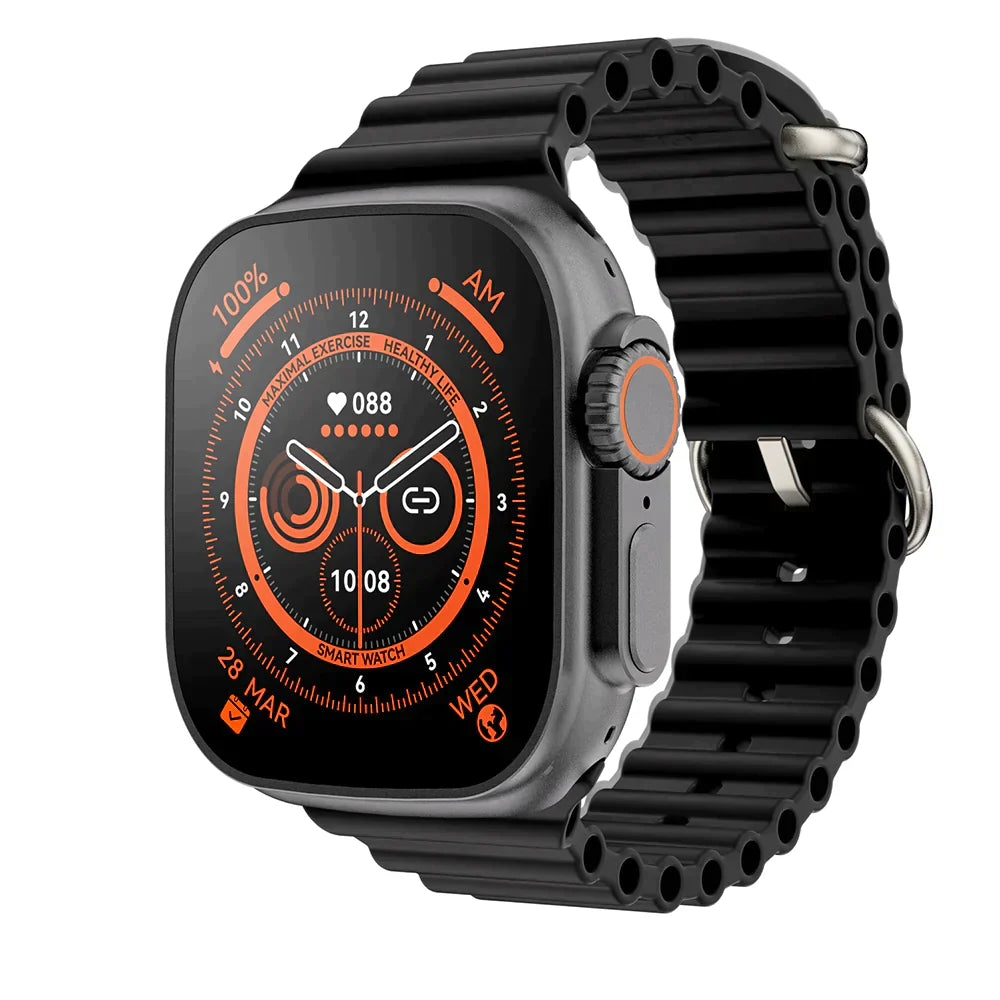 Ultra Smartwatch Series 8 - für Iphone & Android - 2 Armbänder inklusive