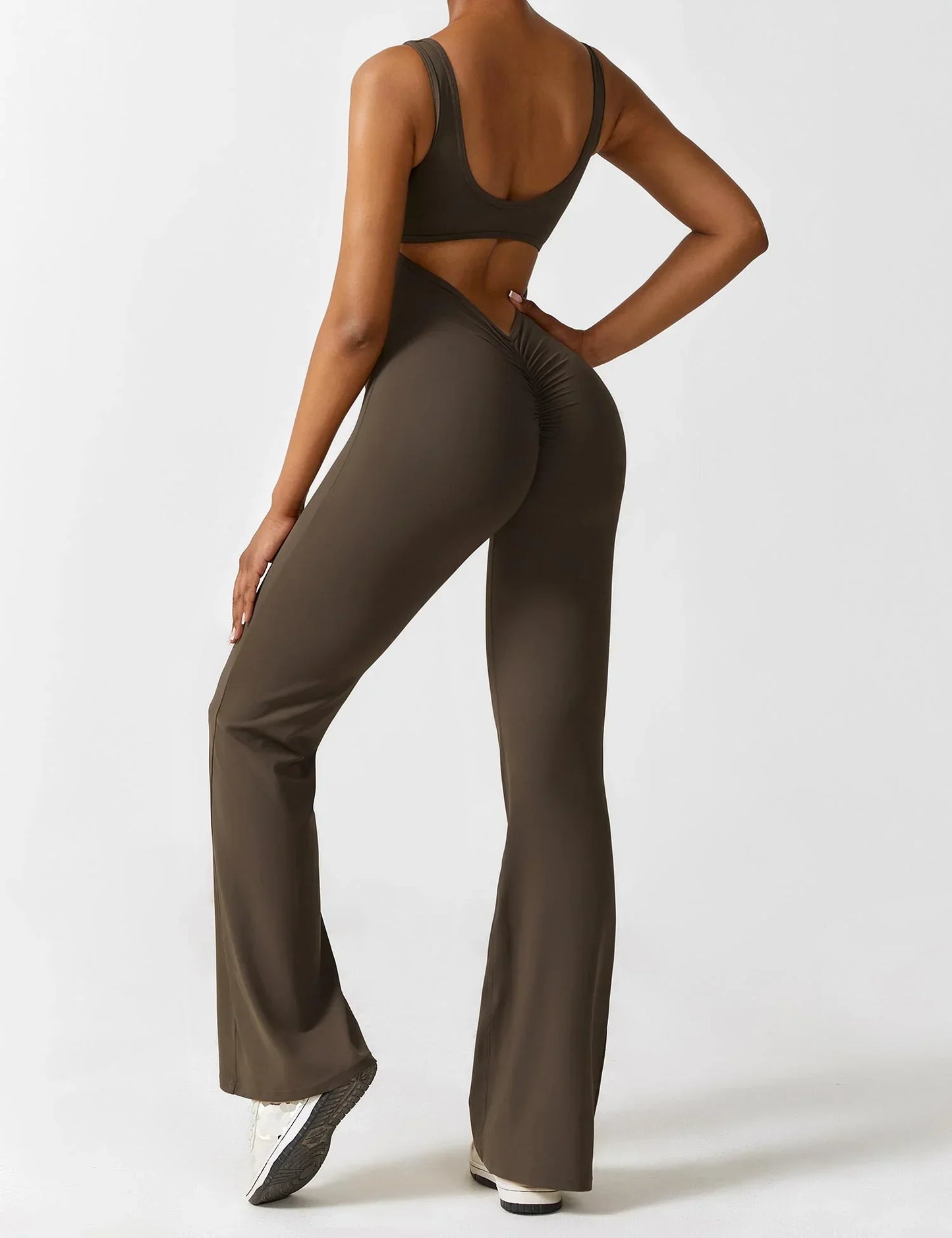Lorita - Ausgestellter Jumpsuit