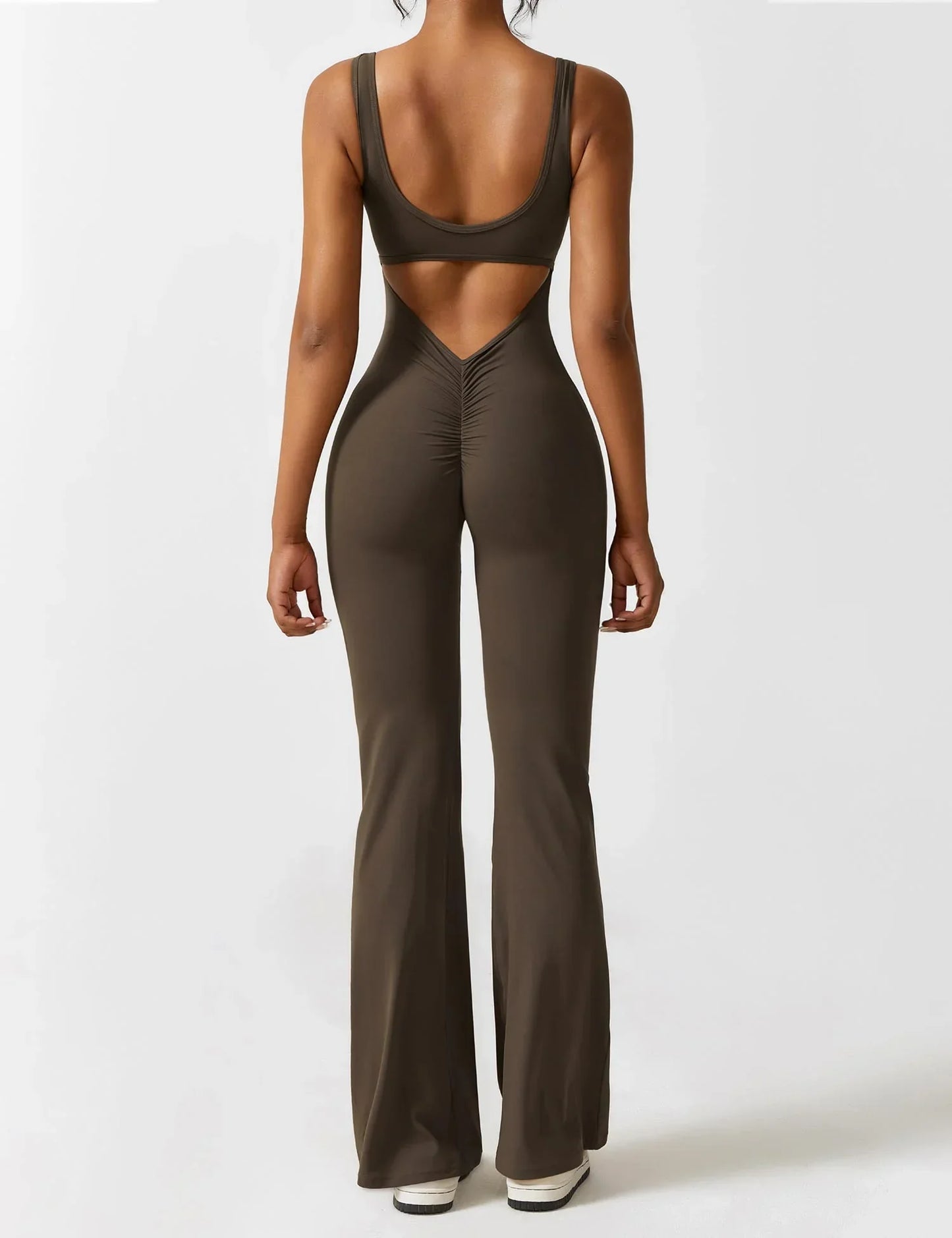 Lorita - Ausgestellter Jumpsuit