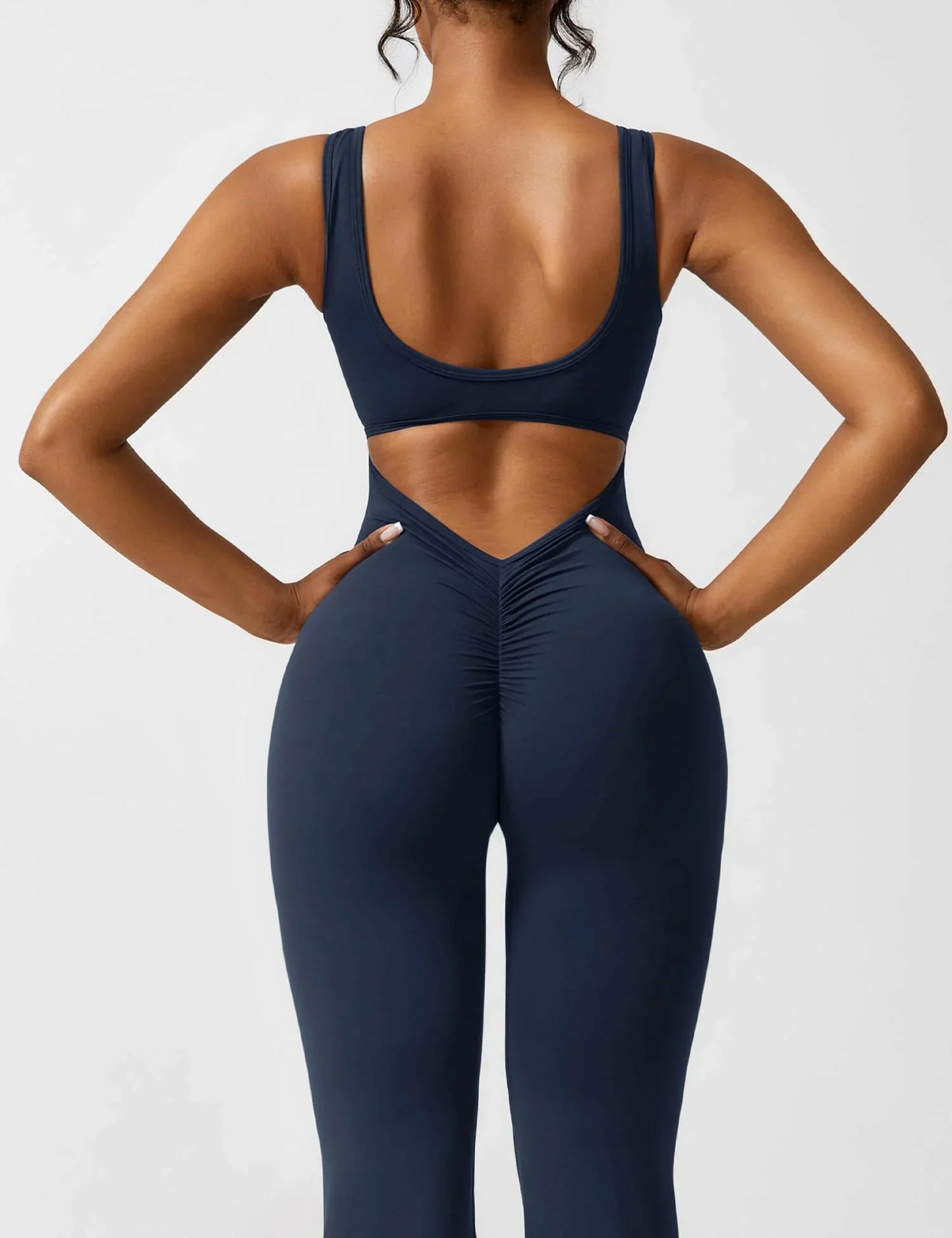 Lorita - Ausgestellter Jumpsuit