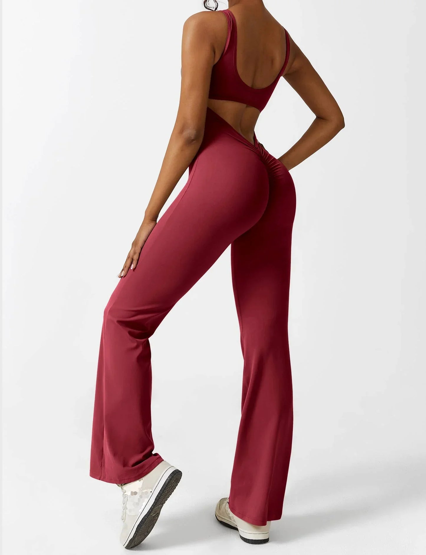 Lorita - Ausgestellter Jumpsuit